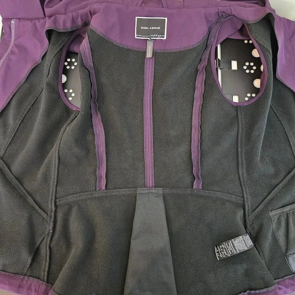 Noel‎ Asmar Equestrian Women's Riding Vest Soft Shell Hooded Purple | XXS